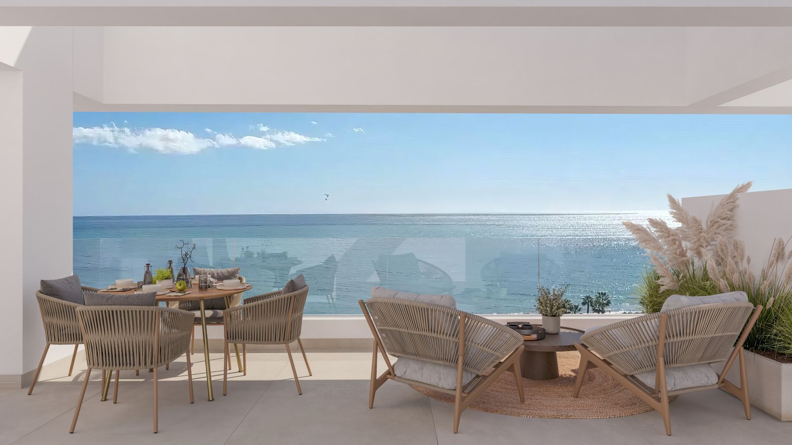 02 balcony sea view outdoor living area